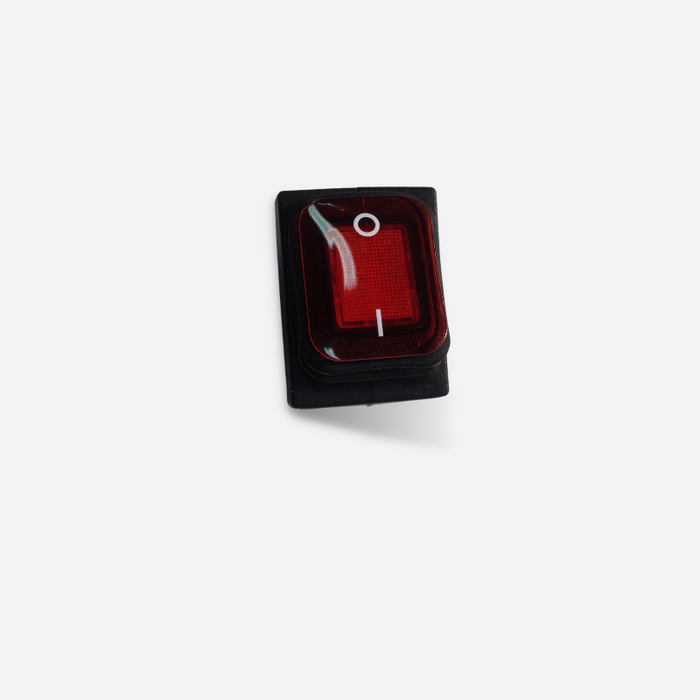 INTERRUTTORE BIPOLARE LUMINOSO LED ROSSO