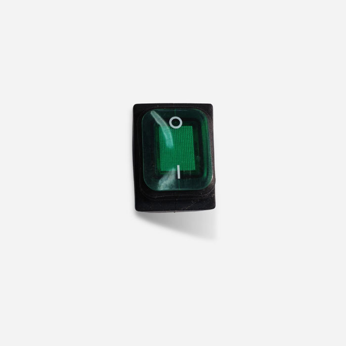 INTERRUTTORE BIPOLARE LUMINOSO LED VERDE