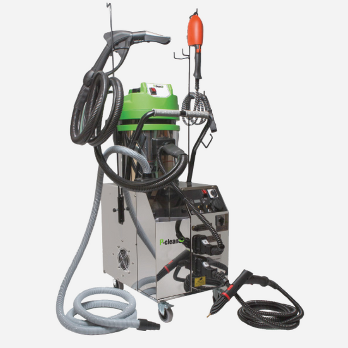 Generatore/aspiratore di vapore con doppio attacco +generatore di ozono 10BAR