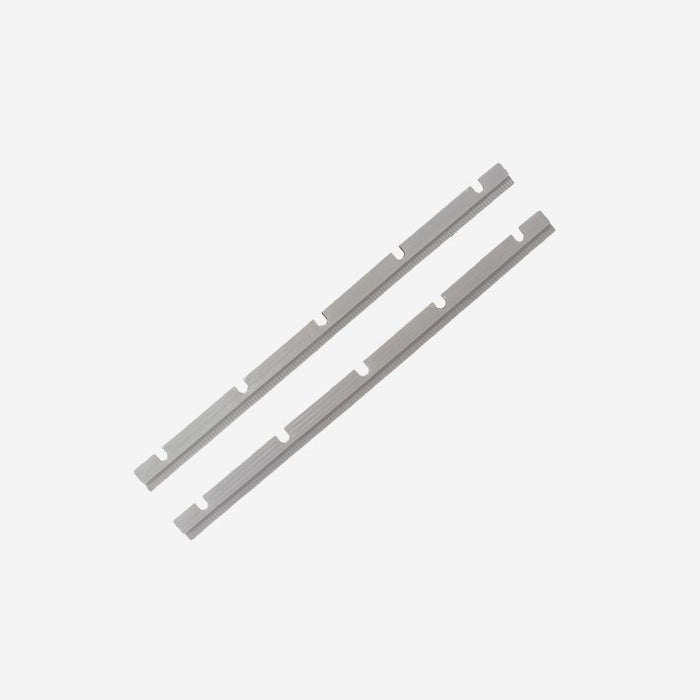 Coppia listelli in silicone - ricambio per spazzola forno alte temperature